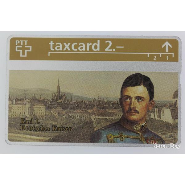 T�l�carte L&G dummy Karl I Deutscher Kaiser Suisse 1996