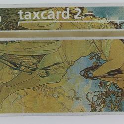 Télécarte L&G dummy Telecard Club Alfons Mucha Suisse 1992