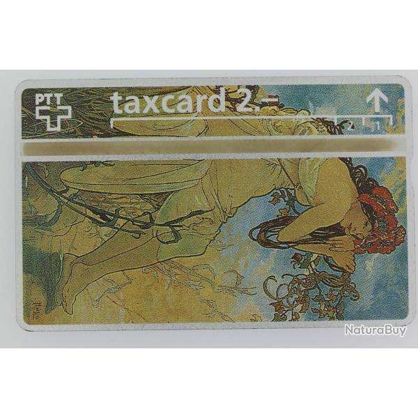 T�l�carte L&G dummy Telecard Club Alfons Mucha Suisse 1992