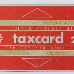 Télécarte L&G Taxcard 20 PTT 609E Suisse