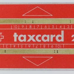 Télécarte L&G Taxcard 20 PTT 611D Suisse