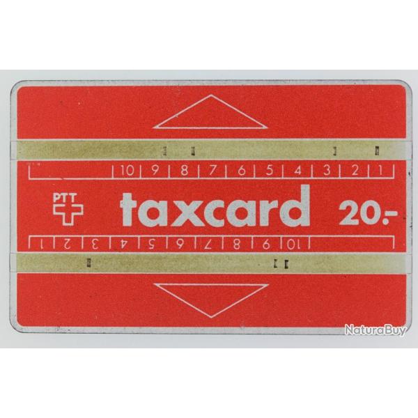 T�l�carte L&G Taxcard 20 PTT 611D Suisse