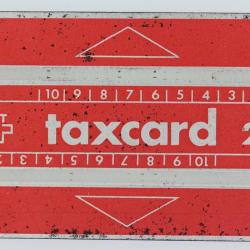 Télécarte L&G Taxcard 20 PTT Suisse 002D