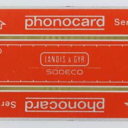 Télécarte Phonocard Service 13 Landis & Gyr Sodeco Russie URSS