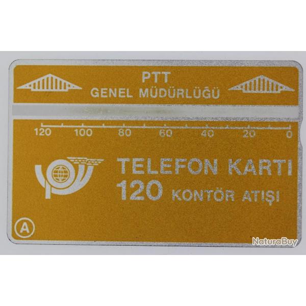 T�l�carte Landis & Gyr dummy Yellow PTT Turquie