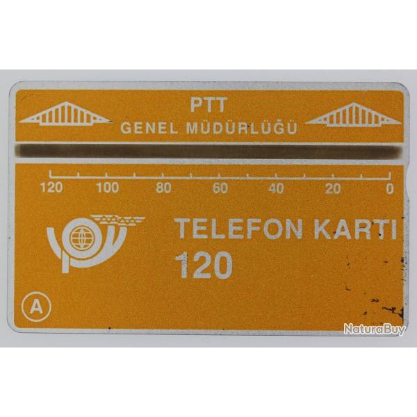 T�l�carte Landis & Gyr dummy Yellow PTT Turquie