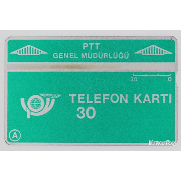 T�l�carte Landis & Gyr dummy Green PTT Turquie
