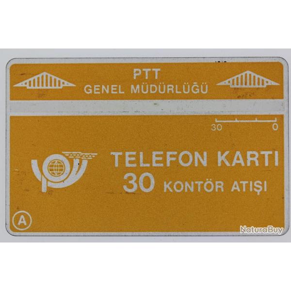 T�l�carte Landis & Gyr dummy Yellow PTT Turquie