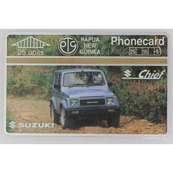 T�l�carte L&G dummy Ela Motors Suzuki Chief Papua New Guinea
