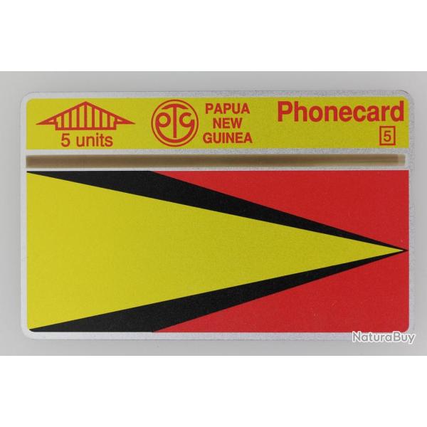 T�l�carte L&G dummy Chevron Abstract Design Papua New Guinea