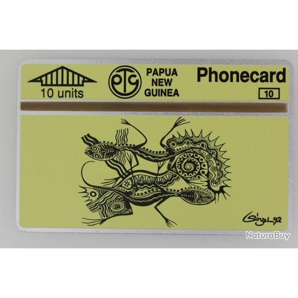 T�l�carte L&G dummy Leo Singu Art Papua New Guinea