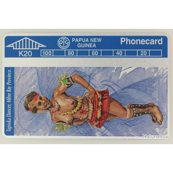 T�l�carte L&G dummy Tapioka Dancer Papua New Guinea 1994