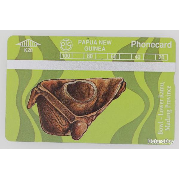 T�l�carte L&G dummy Bowl Lower Ramu Papua New Guinea 1994