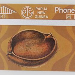 Télécarte L&G dummy Bowl Yankok Village Papua New Guinea 1994