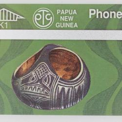 Télécarte L&G dummy Bowl Tami Island Papua New Guinea 1994