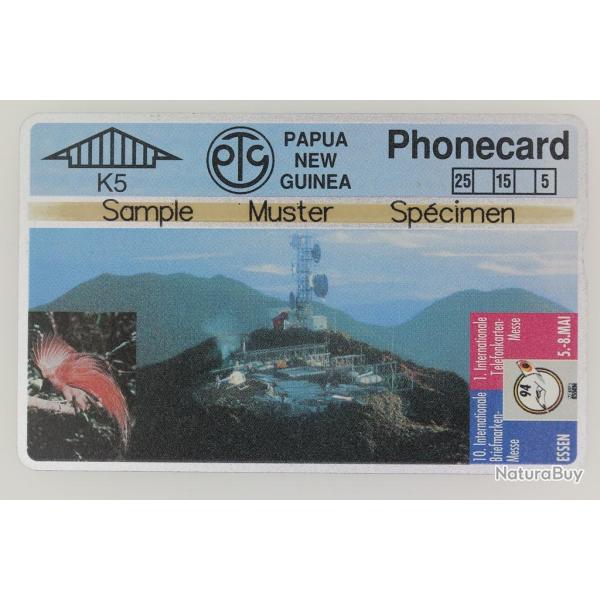 T�l�carte L&G dummy Phonecard Exhibition Essen 1994 Papua New Guinea
