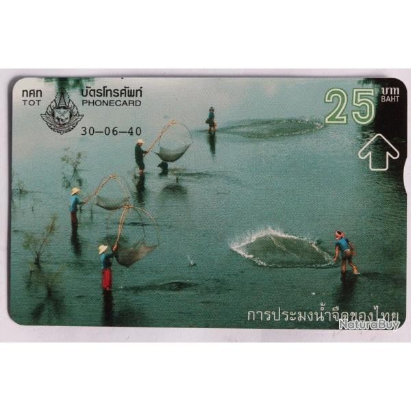 T�l�carte L&G dummy Fresh Water Fishing 1/4 Tha�lande 1997