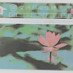 Télécarte L&G dummy Waterlily Taïwan
