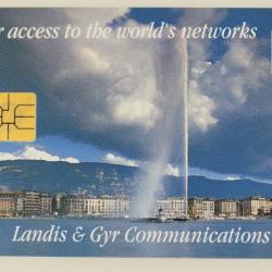 Télécarte à puce Demo Landis & Gyr Communications Genève Suisse