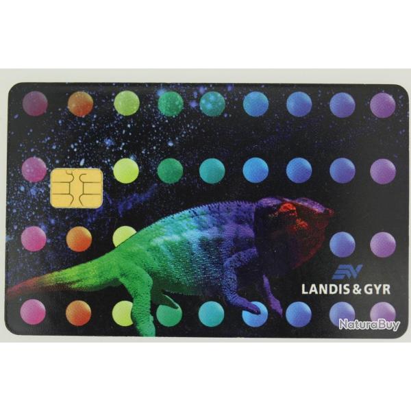 T�l�carte � puce Test L&G Mira Cameleon Suisse 1996