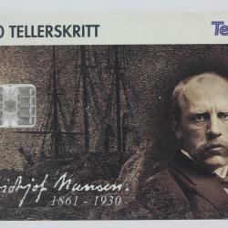 Télécarte à puce Fridtjof Nansen Norvège
