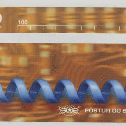 Télécarte L&G dummy Blue Cord Islande