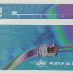 Télécarte L&G dummy Telephone Cable Islande