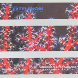 Télécarte L&G dummy Dendro Neptia Corals Malaisie