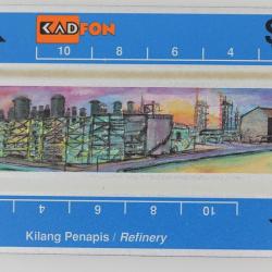 Télécarte L&G dummy Kilang Penapis Refinery Malaisie