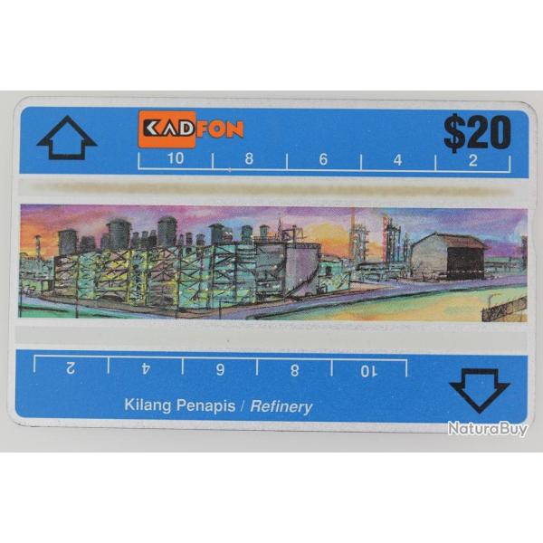 T�l�carte L&G dummy Kilang Penapis Refinery Malaisie