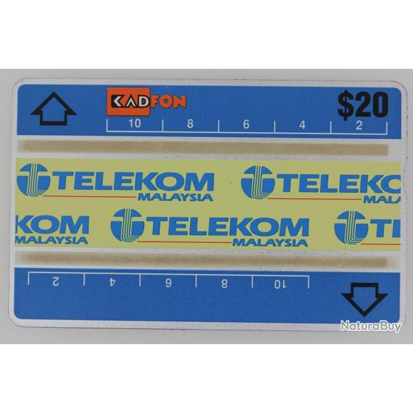T�l�carte L&G dummy Malaysia Telekom Logo 3 Malaisie