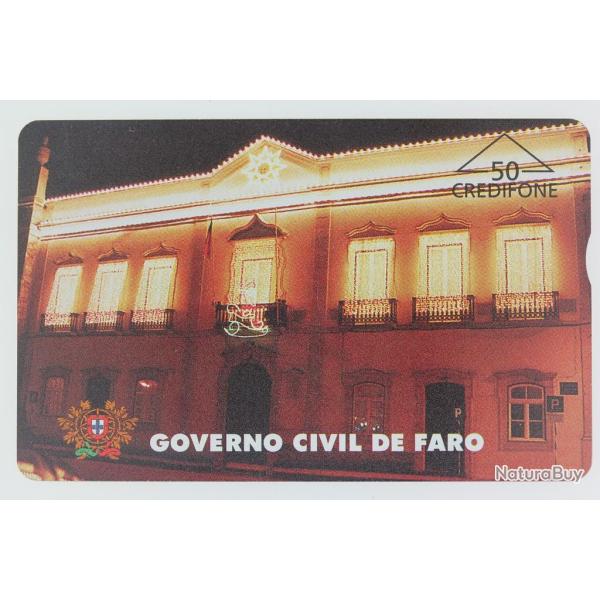 T�l�carte L&G dummy Governo civil de Faro Portugal