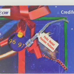 Télécarte L&G dummy Natal 96 (Holográfico) Portugal