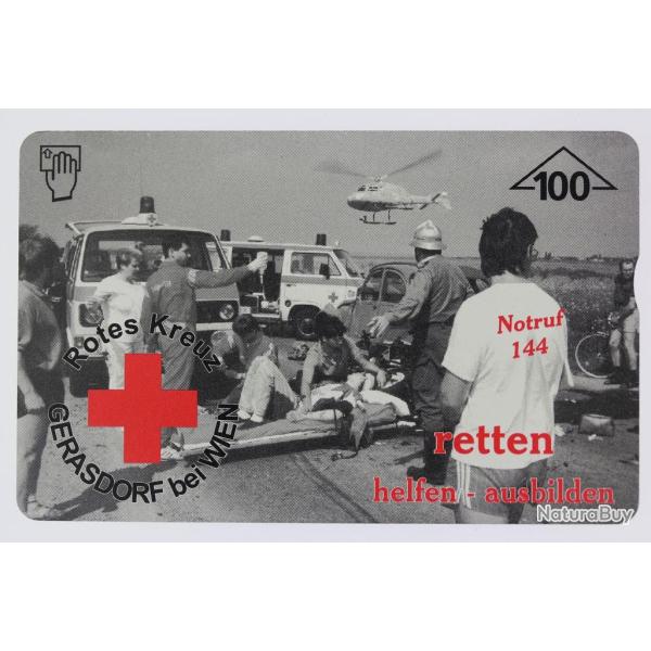 T�l�carte L&G dummy Croix-rouge Rotes kreuz Gerasdorf Autriche 1996