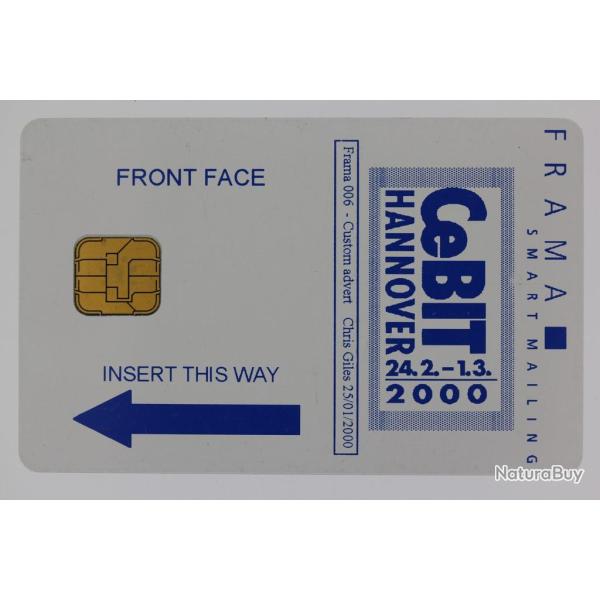 Carte � puce exposition CeBIT Hannover 2000