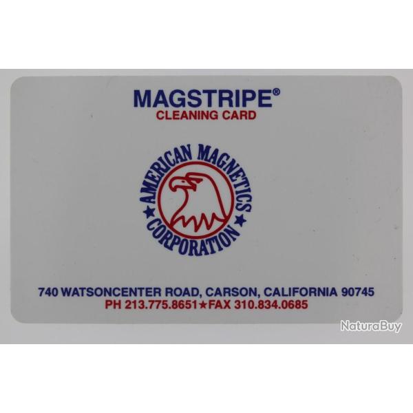 Magstripe Cleaning card American Magnetics Corporation USA
