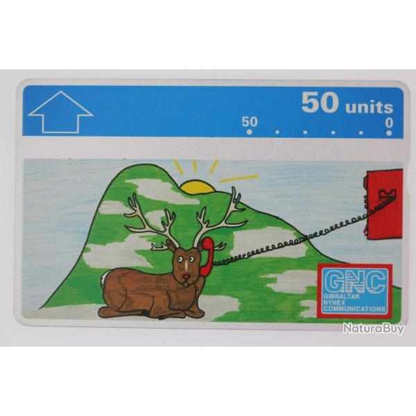 T�l�carte L&G dummy Christmas 1994 Gibraltar