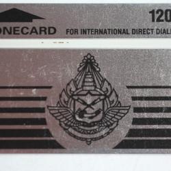 Télécarte For International Direct Dialling TEST 1991 Thaïlande