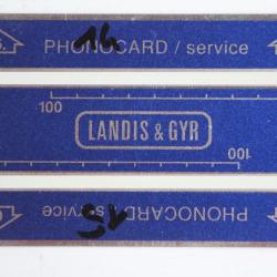 Télécarte de service Phonocard 6 Landis & Gyr 511L Brunéi Darussalam