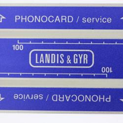 Télécarte de service Phonocard 6 Landis & Gyr 511L Brunéi Darussalam