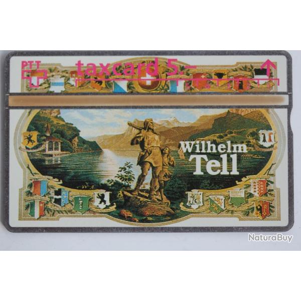 T�l�carte L&G dummy taxcard Wilhelm Tell Suisse 1993