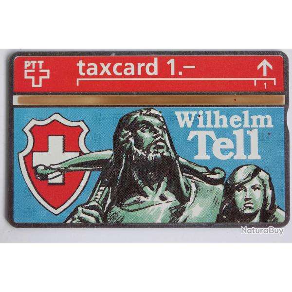 T�l�carte L&G dummy taxcard Wilhelm Tell Suisse 1992