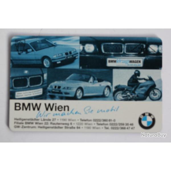 T�l�carte L&G dummy BMW Wien automobile 1996 Autriche