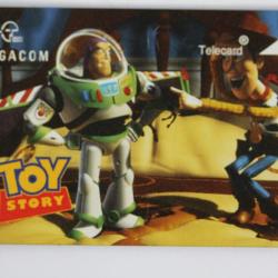 Télécarte L&G dummy Belgacom Toy Story Walt Disney Belgique