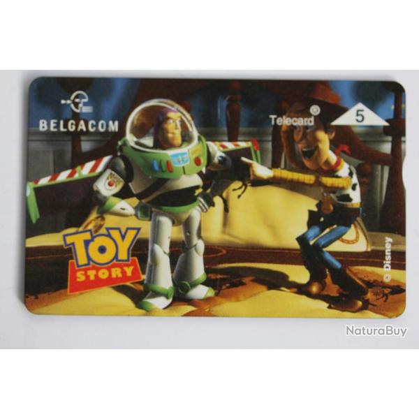 T�l�carte L&G dummy Belgacom Toy Story Walt Disney Belgique