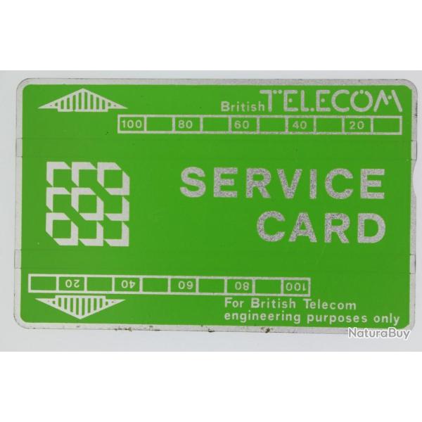 T�l�carte de service Landis & Gyr Service Card 903S BTS003 Royaume-Uni