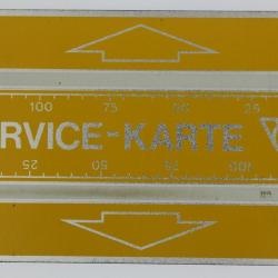 Télécarte de service Landis & Gyr Service-Karte 003A Autriche 1990