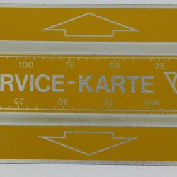 Télécarte de service Landis & Gyr Service-Karte 003A Autriche 1990