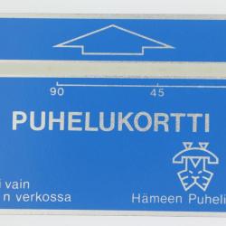 T&eacute;l&eacute;carte Landis & Gyr dummy Puhelukortti Finlande