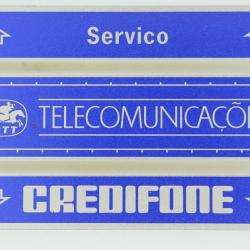 T&eacute;l&eacute;carte service Landis & Gyr Telecomunica&ccedil;&otilde;es Credifone 601L Portugal